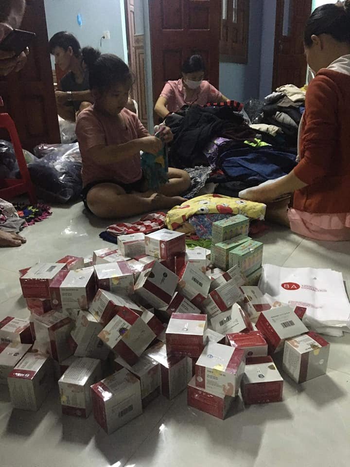 Cao bạch hoa xà, Hướng về miền Trung, BA12Days Cosmetics