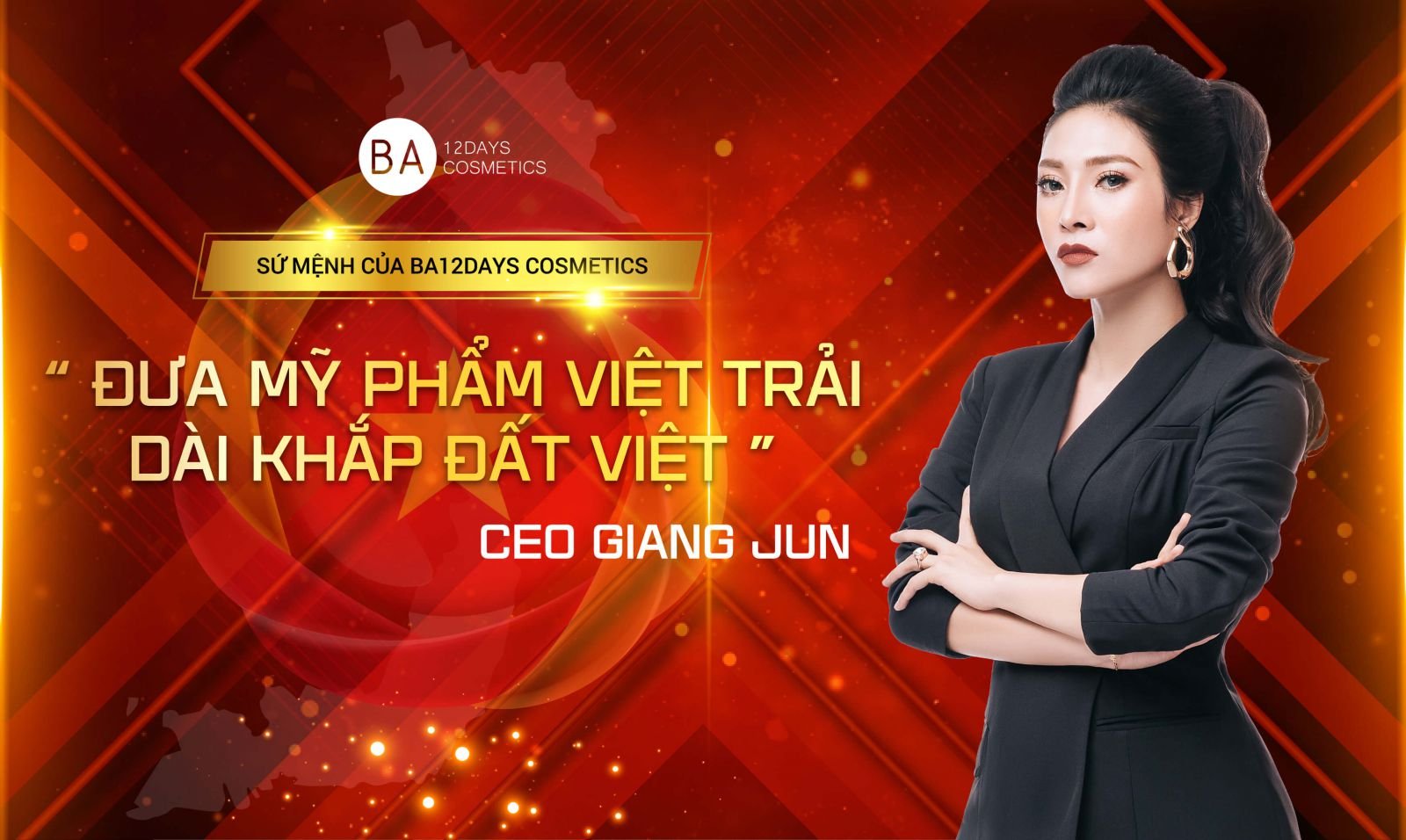CEO Giang Jun, Giang Jun, BA12DAYS Cosmetics, Hành trình xây dựng thương hiệu của CEO Giang Jun